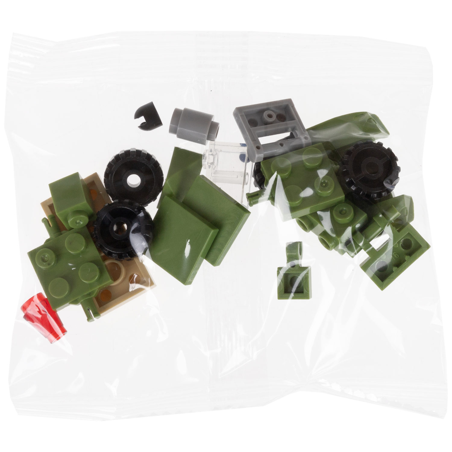 Конструктор 1TOY Blockformers "Военная техника", 10 видов, 1 шт.