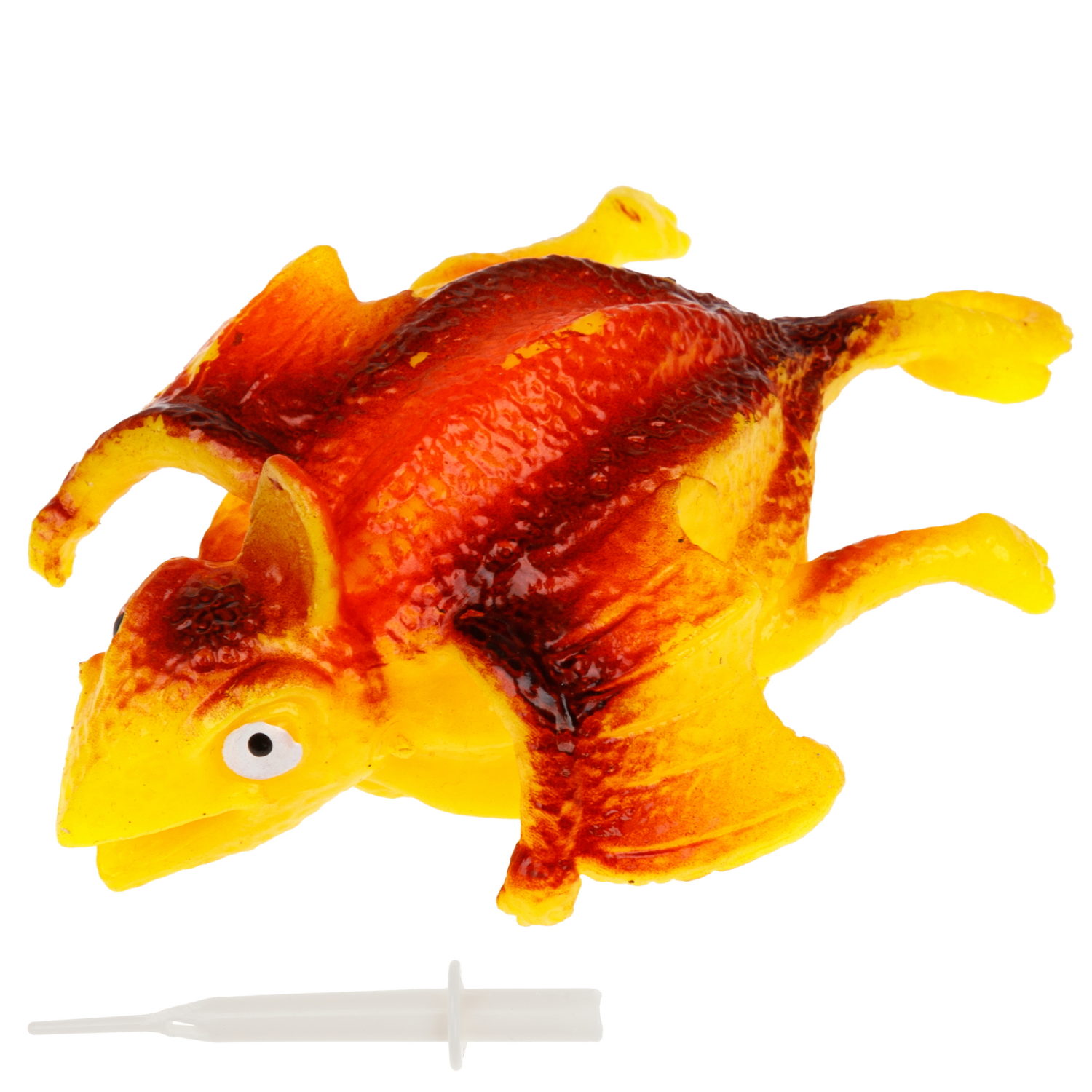 Игрушка ДУТИКИ 1TOY Динозавры, максимальный размер 30 см, 4 вида, жёлтый