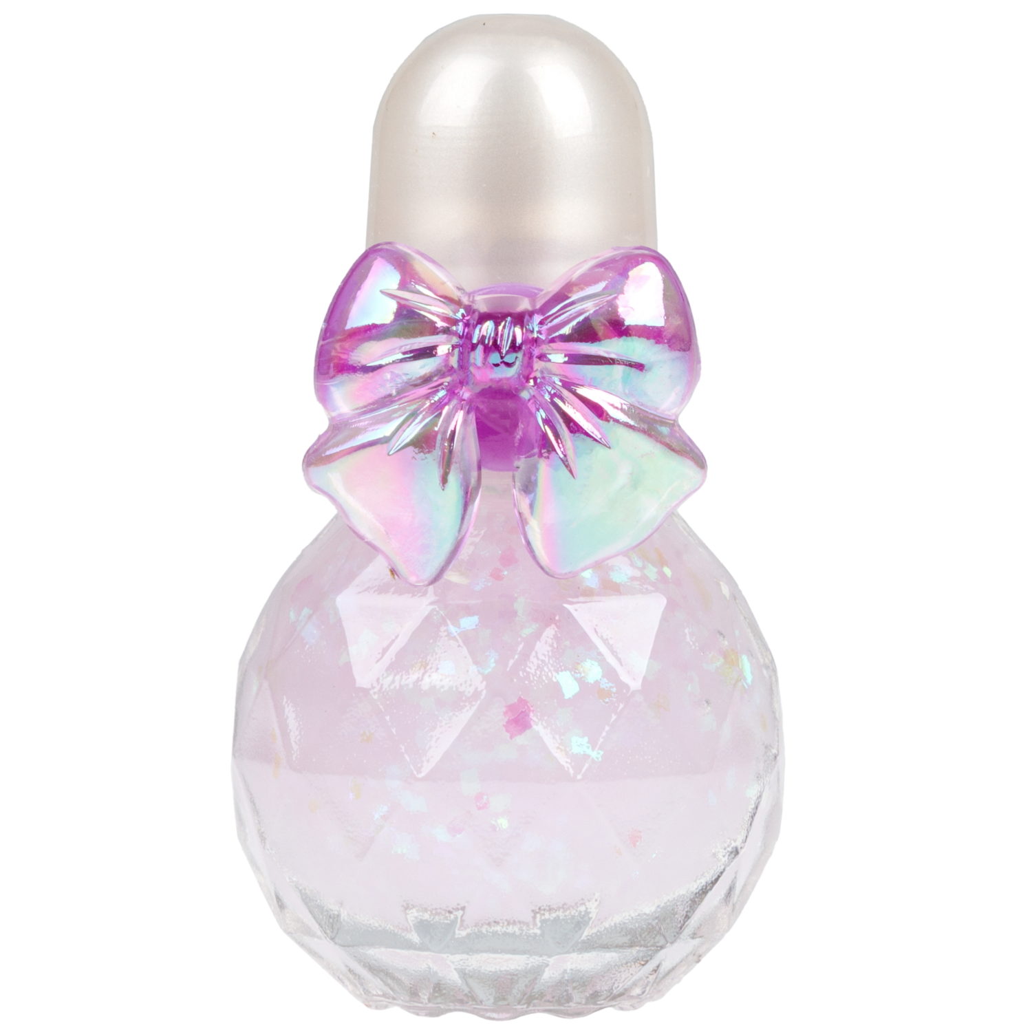 Lukky Diamond Лак для ногтей peel-off Конфетти с колечком,4,5 мл,с ароматом, сиреневый