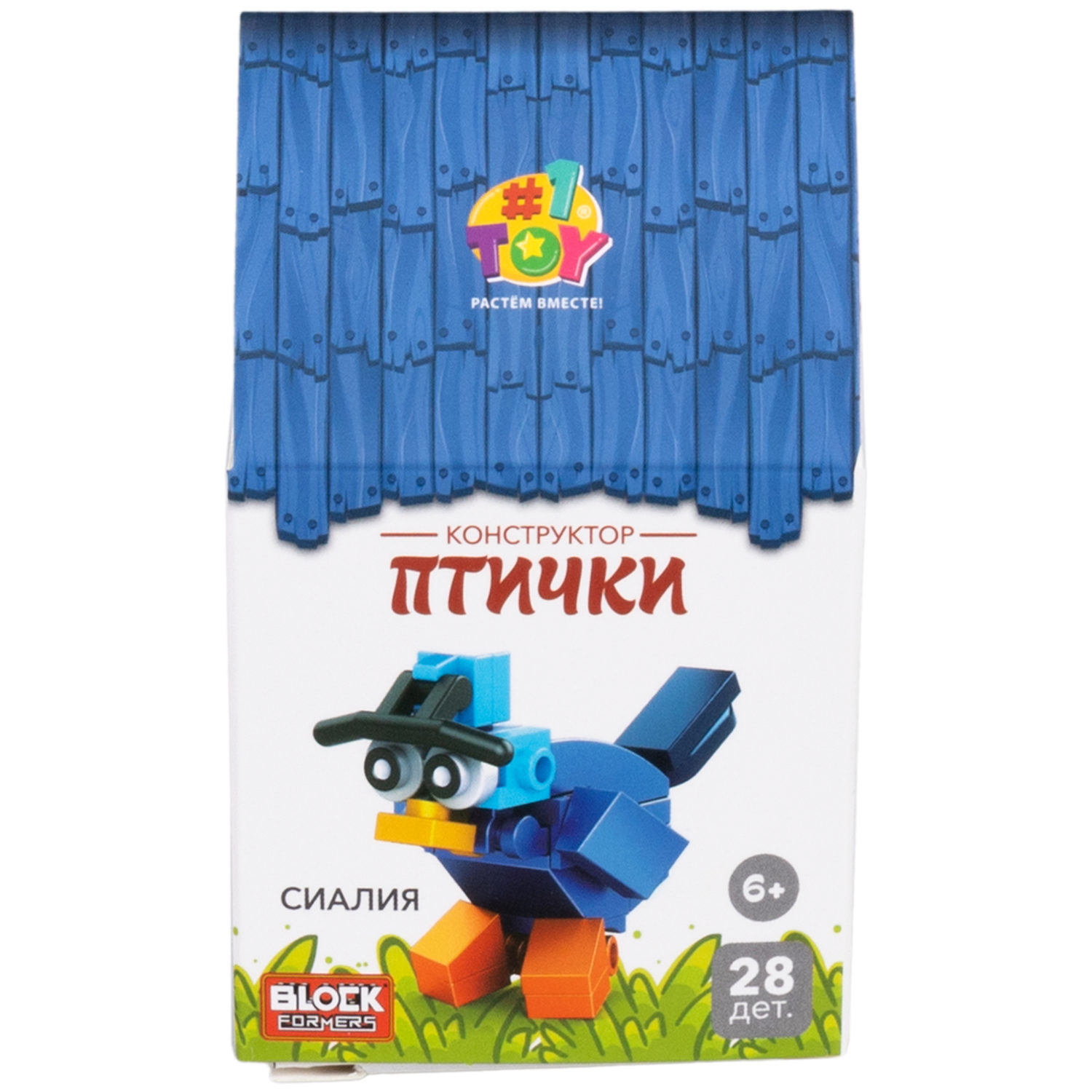 1Toy Blockformers "Птички", в ассортименте 6 видов