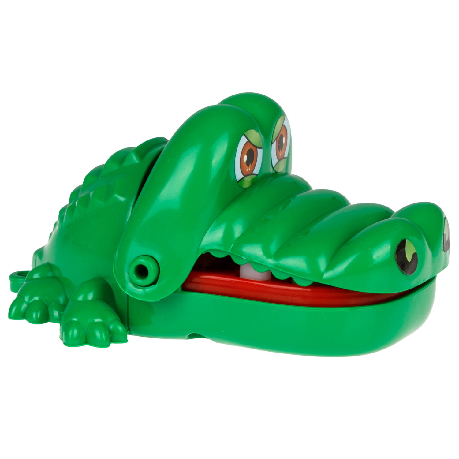 1TOY ИГРОДРОМ мини, в ассортименте 4 вида: "Крокодил укусил", "Собака-кусака","Осторожно, тираннозавр","Челюсти"