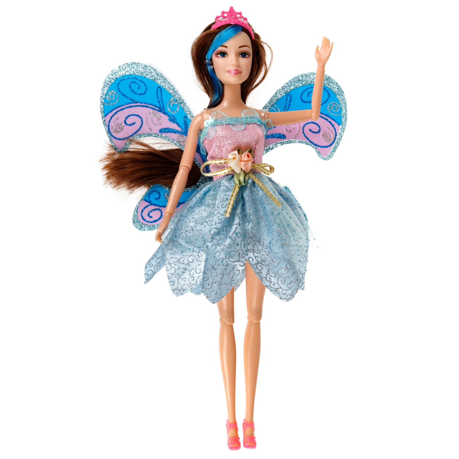 Кукла фея Alisa Fairy с крыльями, аксессурами, 29 см