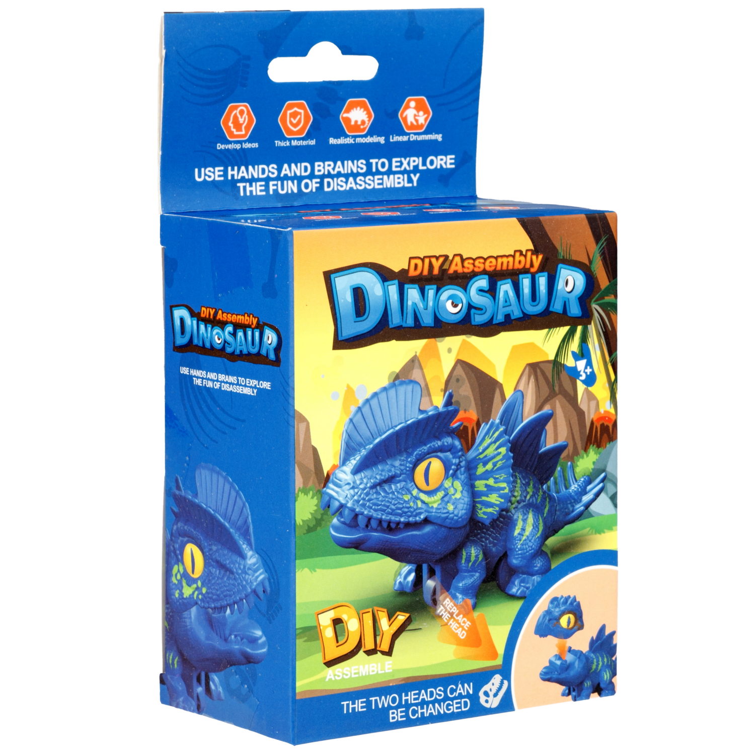 1Toy Динопарк "Мими заврики" (д/б 6 шт., в асс. 6 видов, коробка)