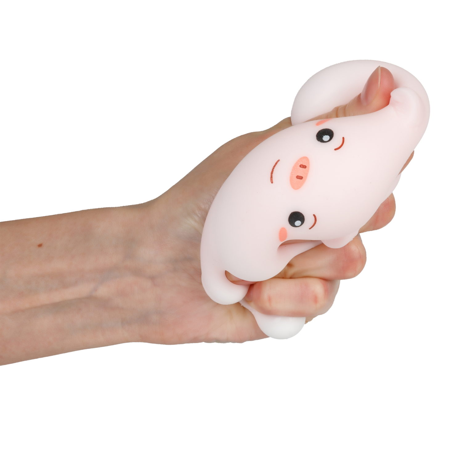 Антистресс-игрушка 1TOY Крутой замес Свинка, 6*7,5 см