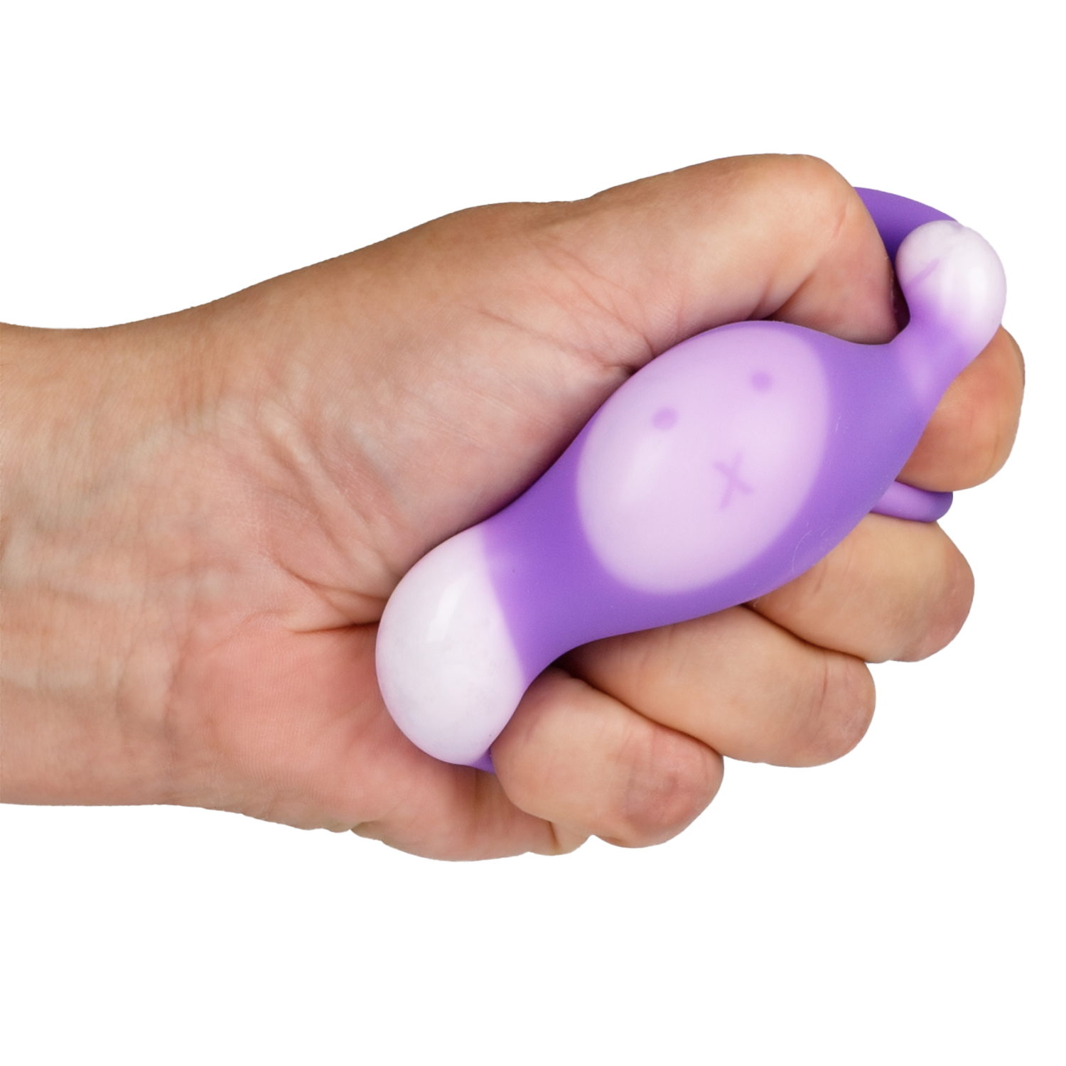 Антистресс-игрушка 1TOY Крутой замес Шар со смайликом внутри, в ассортименте, 6 см