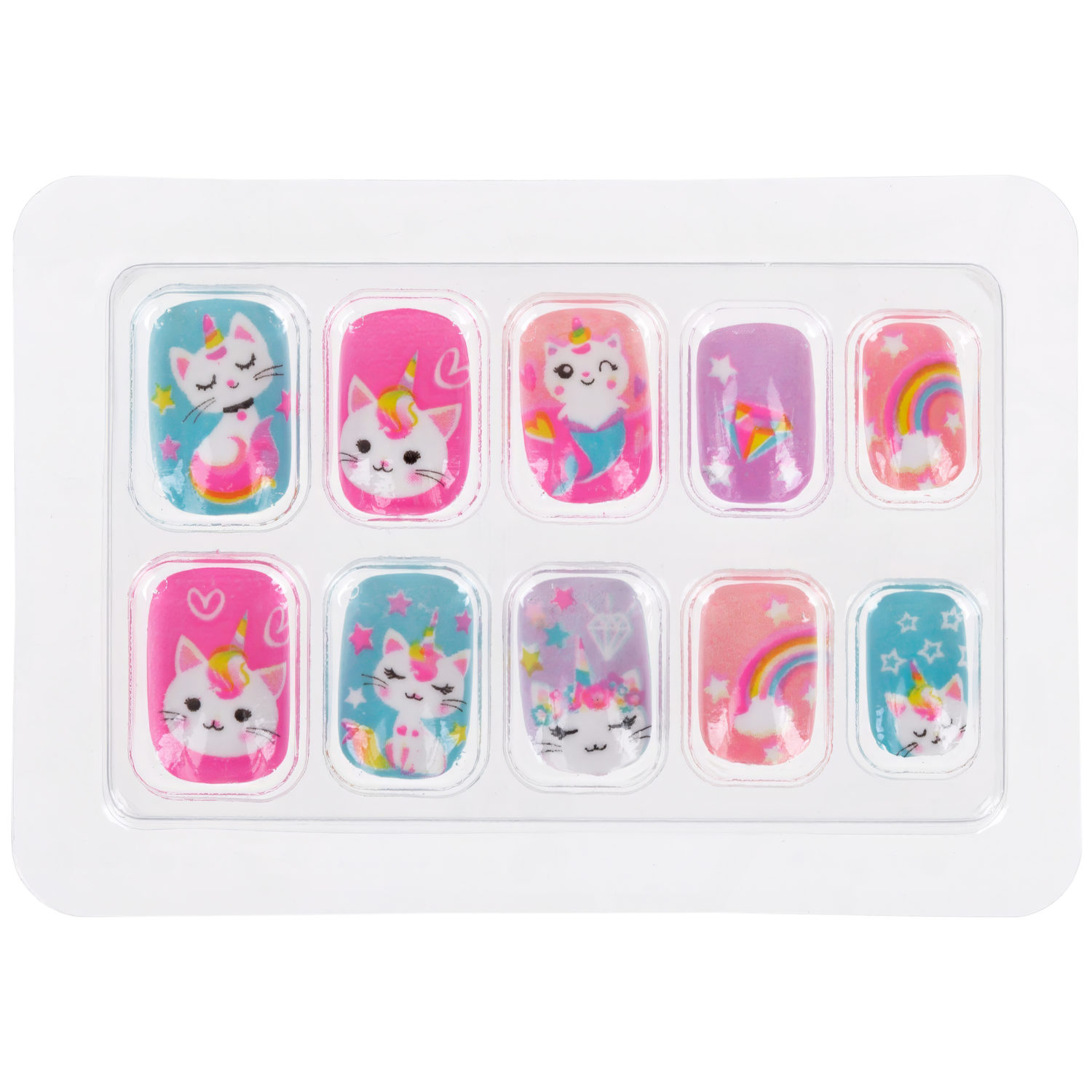 Набор детской декоративной косметики Lukky Angel Sweety Kitty для макияжа век, губ, лица, маникюра и педикюра