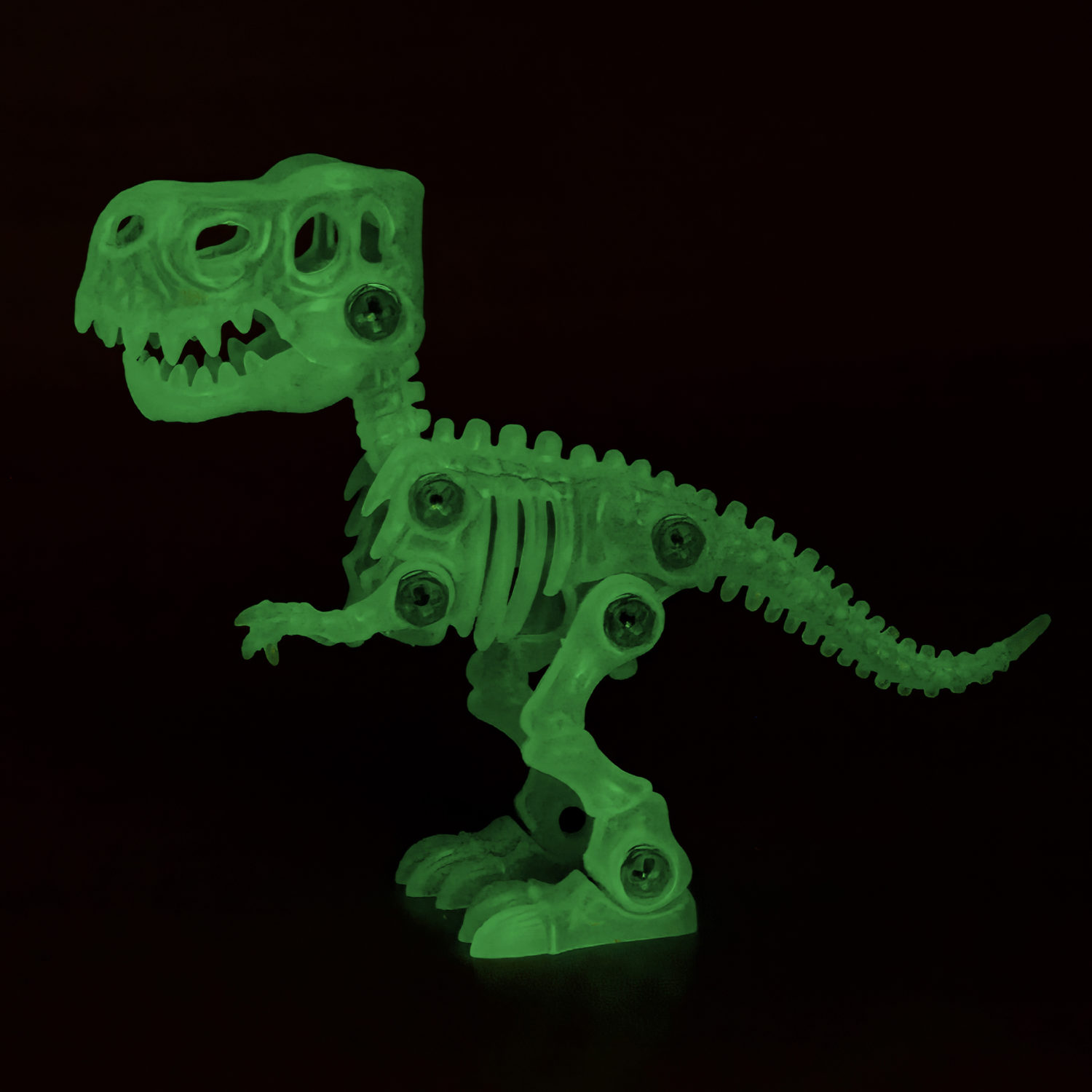 1toy "3DINO LUMINUS MAX", люминесцентные  динозавры (в асс. 2 вида, д/б 12 шт.)