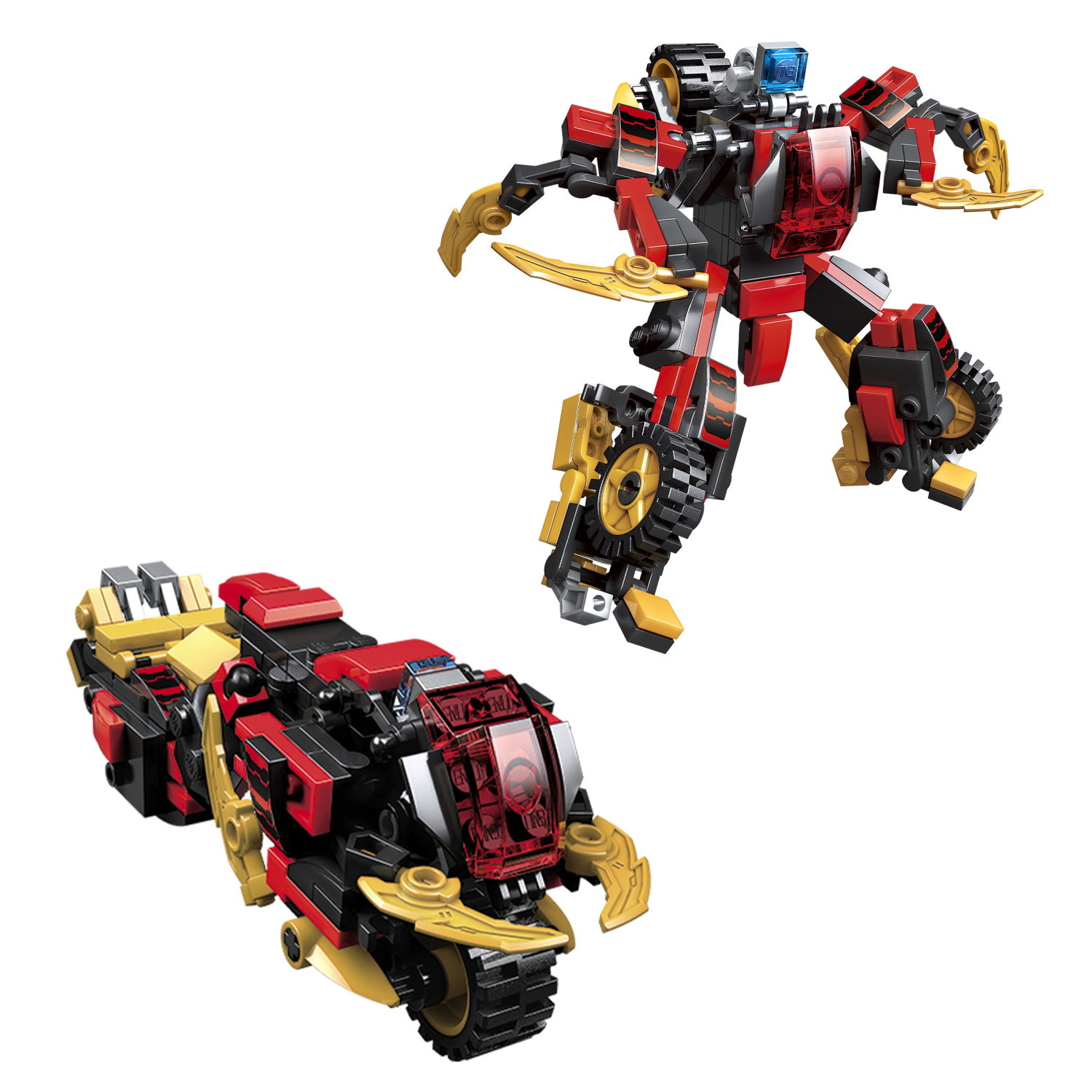 Конструктор  Трансформер BLOCKFORMERS  "Мегасамурай" Cерия TRANS CONNECTOR, 6 видов на выбор