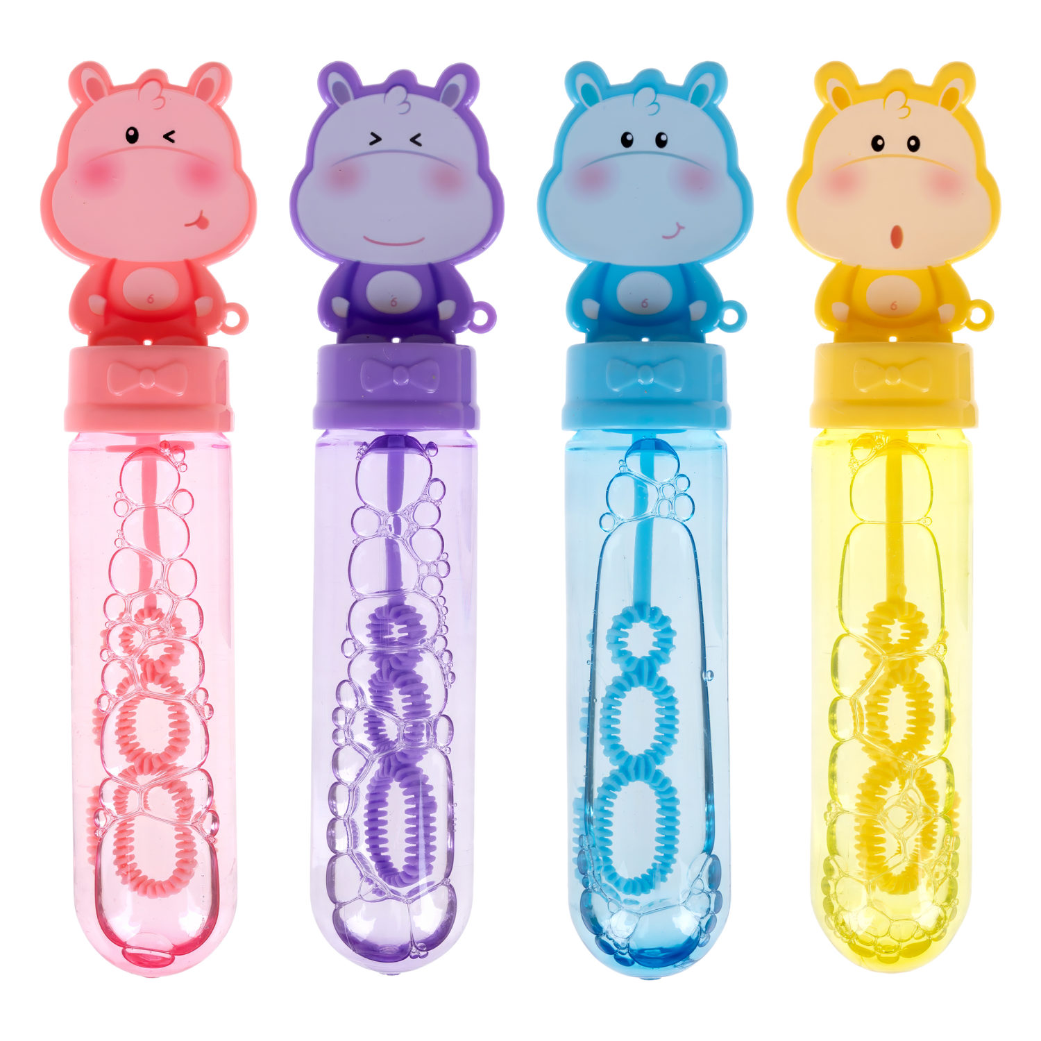 Мыльные пузыри 1TOY Мы-шарики! Бегемот, 38 мл, в ассортименте