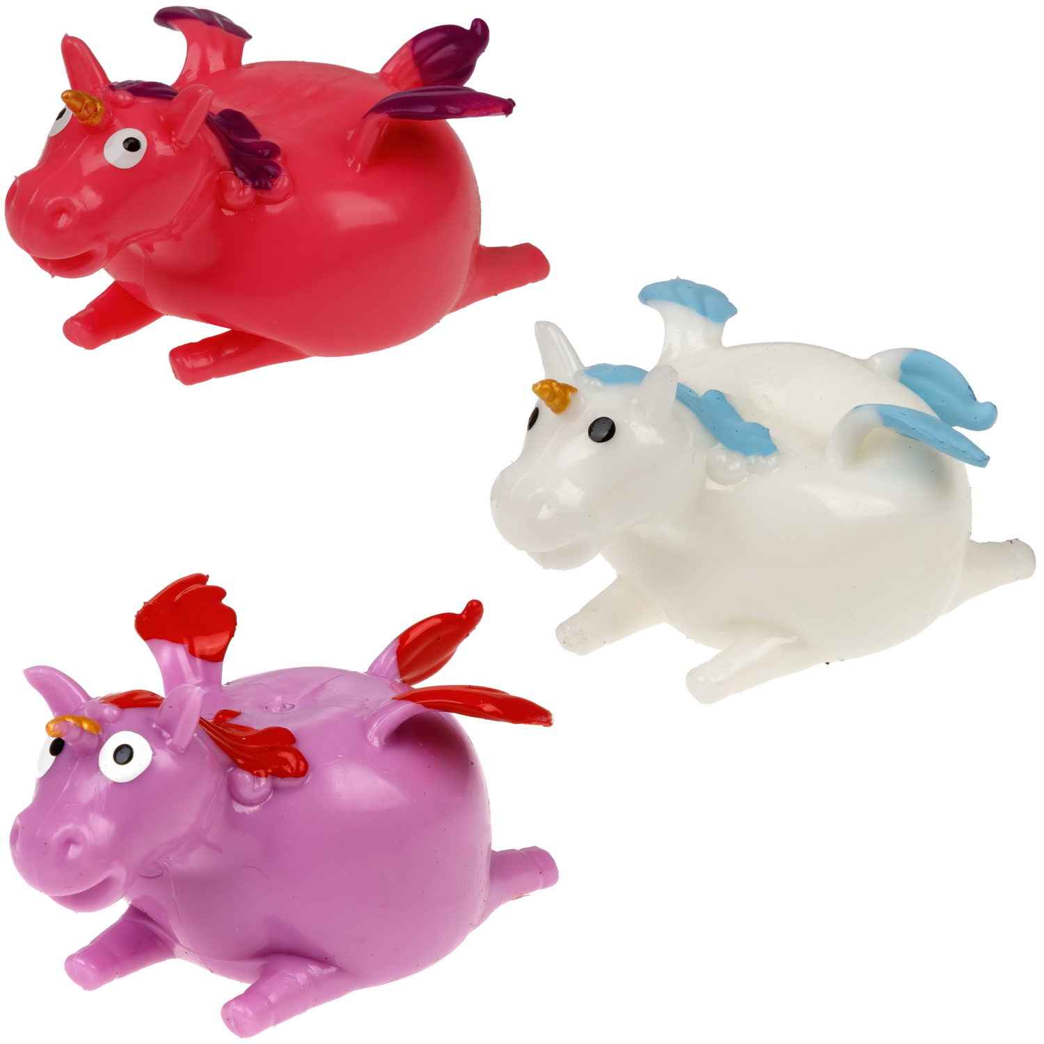 Игрушка ДУТИКИ 1TOY Единорог, максимальный размер 30 см, 3 вида в ассортименте