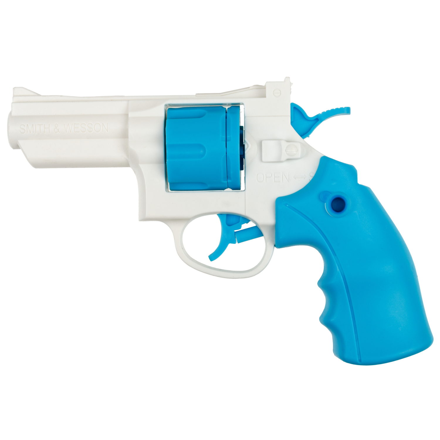 Водное оружие 1TOY Аквамания, револьвер, голубой