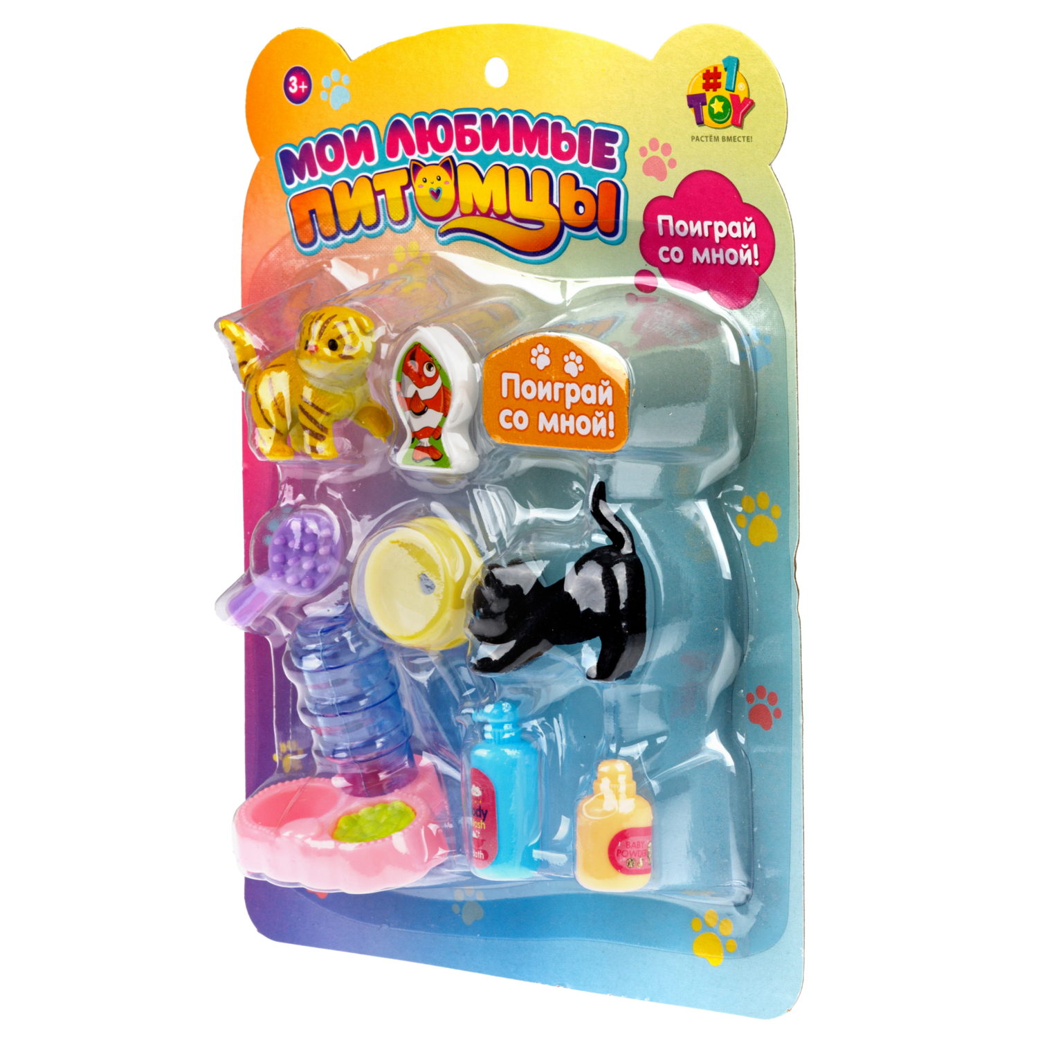 Игровой набор 1TOY  Мои любимые питомцы, в ассортименте