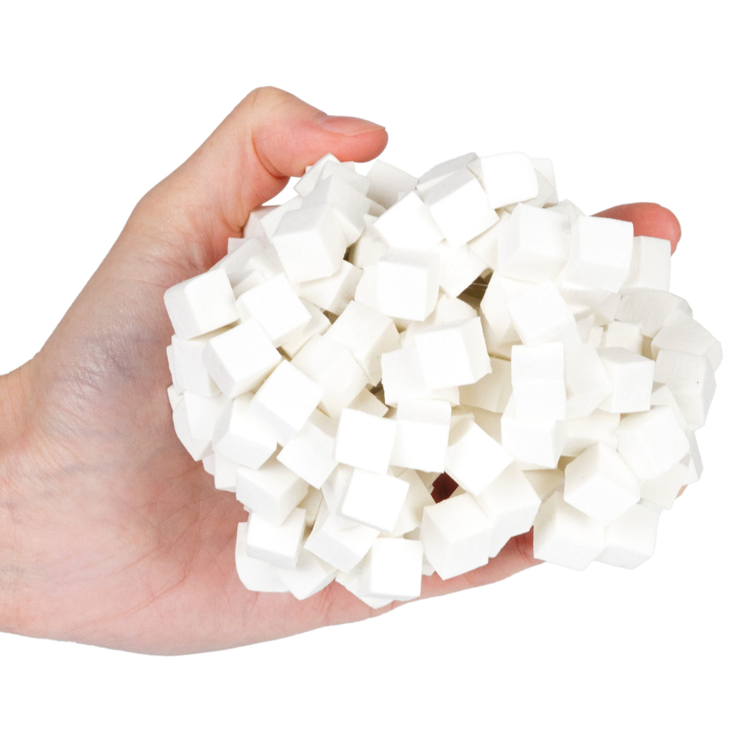 Конструктор-пластилин Gummy Blocks липучка, липкий, мягкий, белый