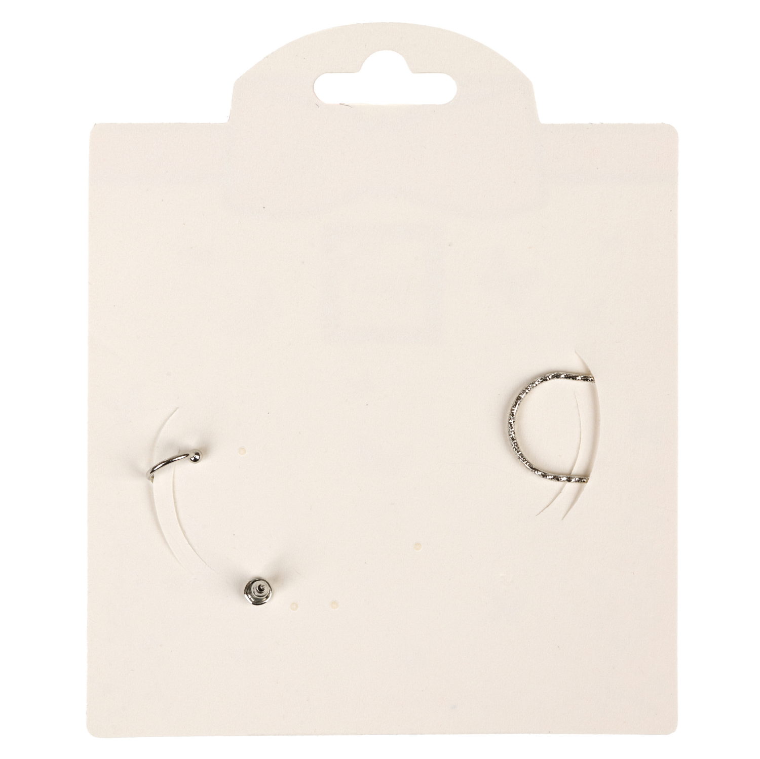 Набор из 2 асимметричных сережек Lukky Fashion "Бабочки", каффы