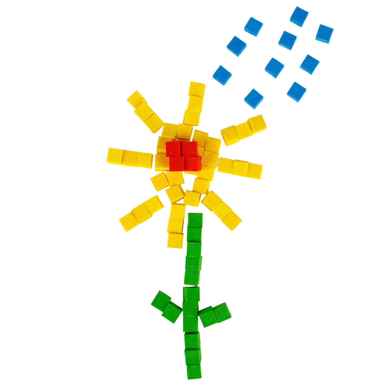 Конструктор-пластилин Gummy Blocks Микс липучка, липкий, мягкий