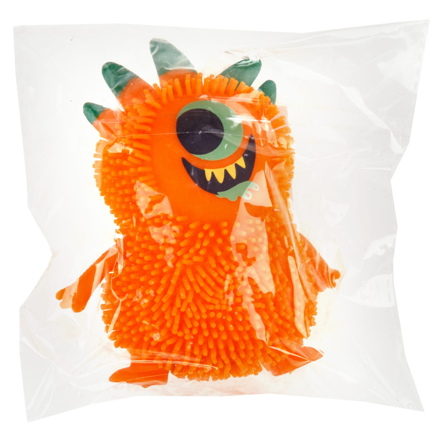 Игрушка-антистресс для рук 1toy Йо-Ёжики, "Монстр" 10 см, со светом, 4 вида в ассортименте