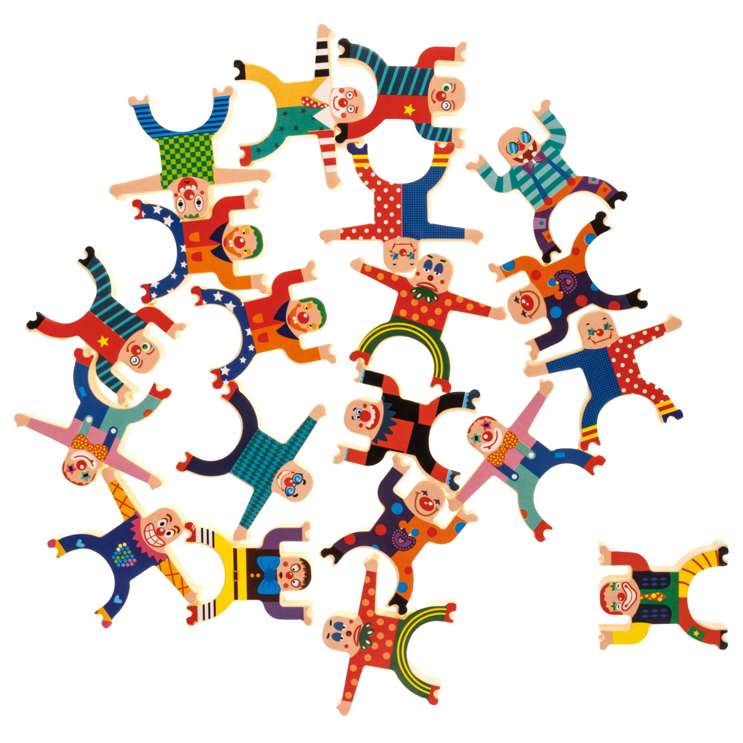 Настольная игра 1TOY Игродром Балансирующие клоуны