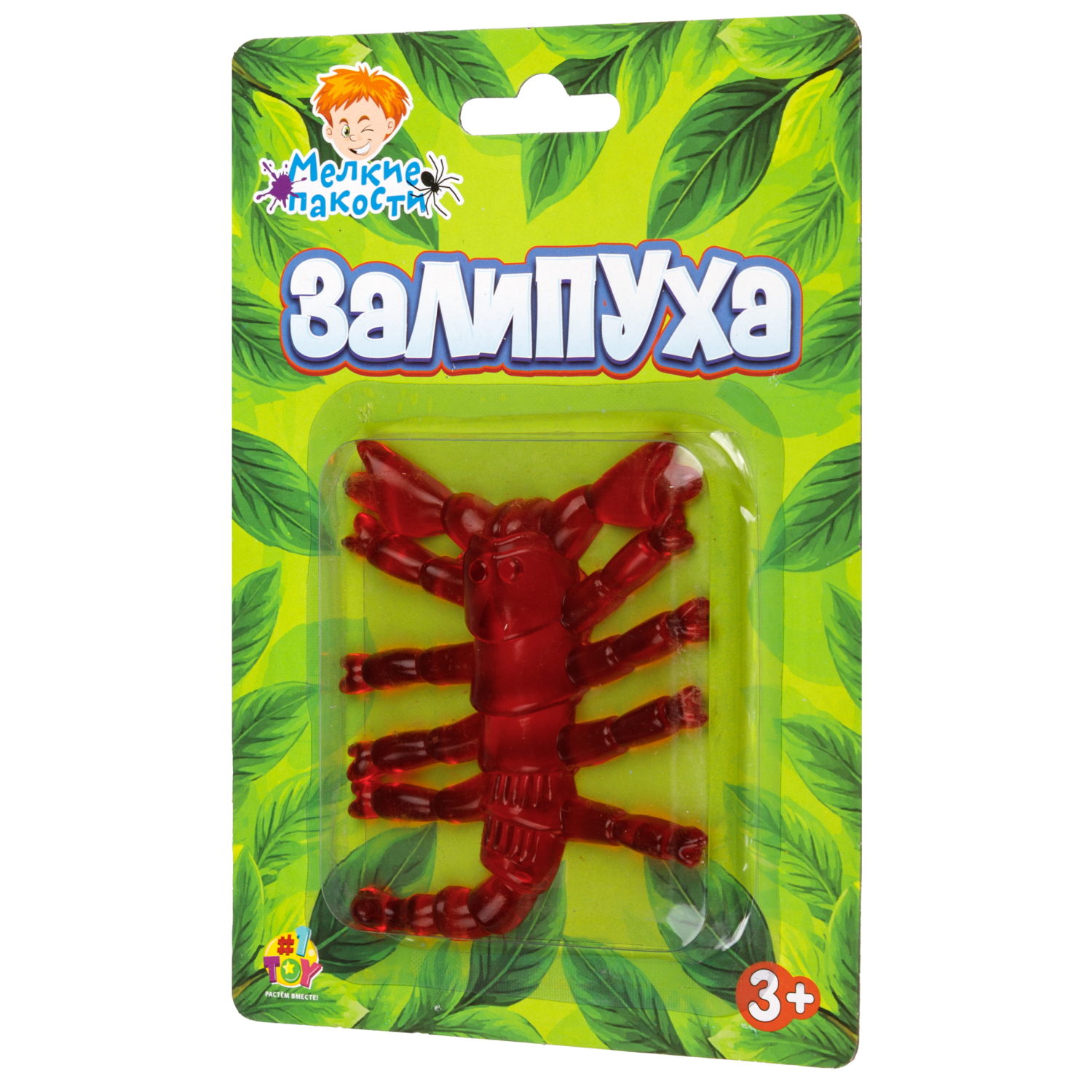 Жмяка липучая 1TOY Залипуха Скорпион, лизун 