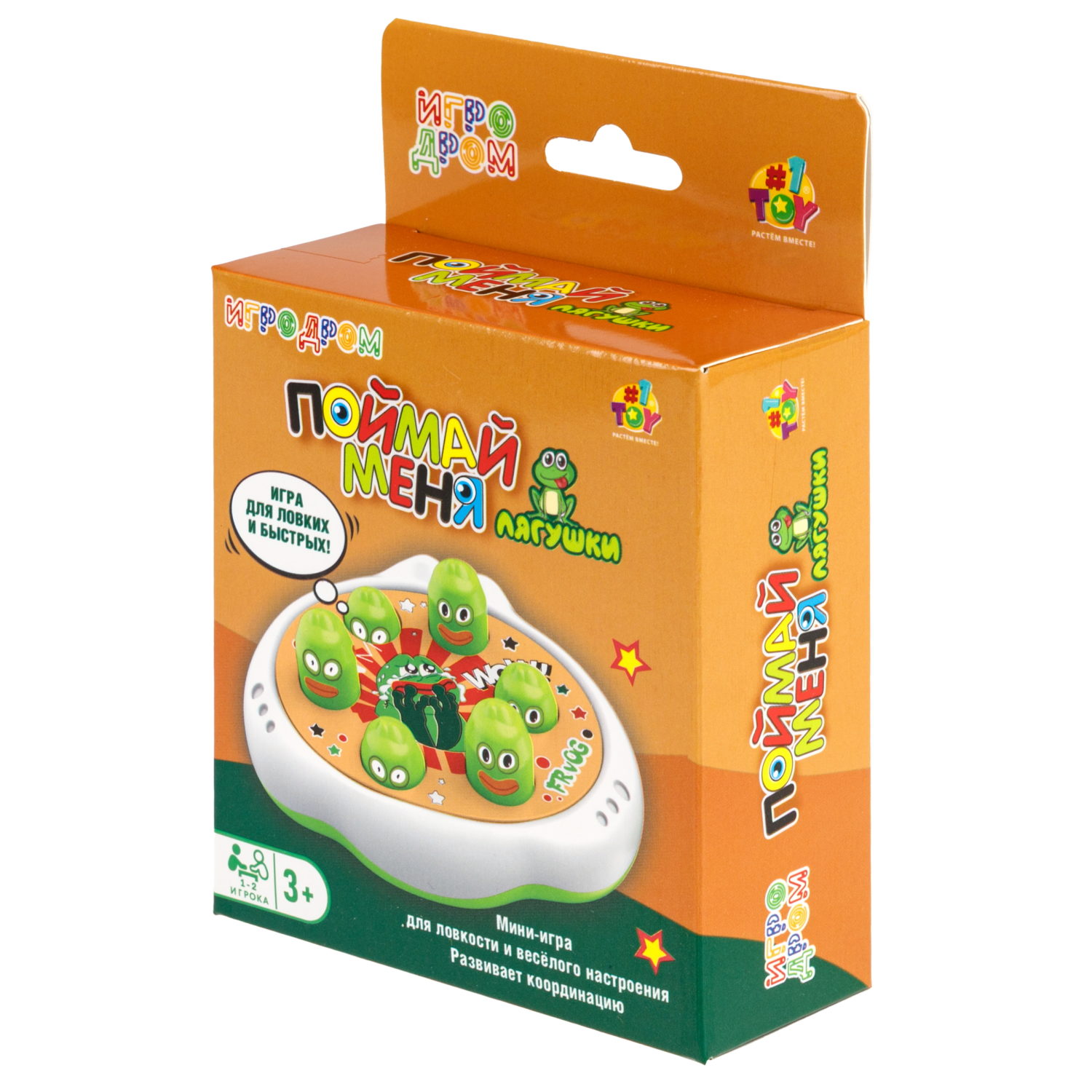 Настольная игра 1TOY Игродром Поймай меня, мини, в ассортименте