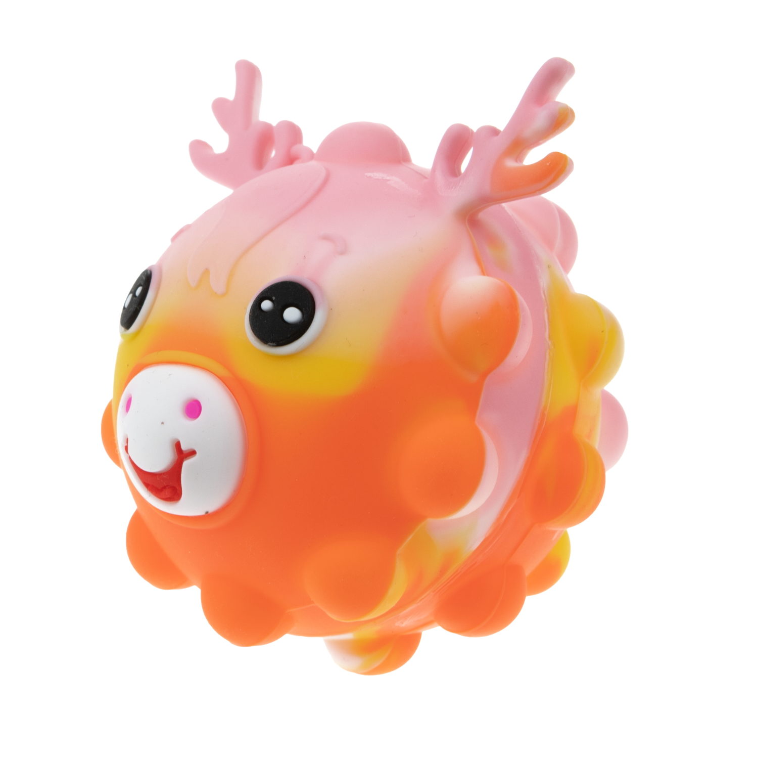 1toy Жмяка оленёнок, 6,5 см, 12 шт. в д/б