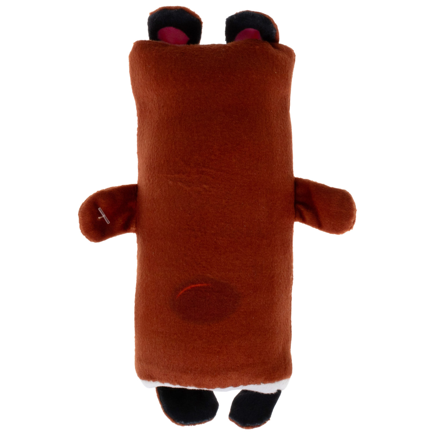 Скользун Вывернушка 2 в 1 1TOY Медведь - панда, плюшевая, игрушка-антистресс для рук