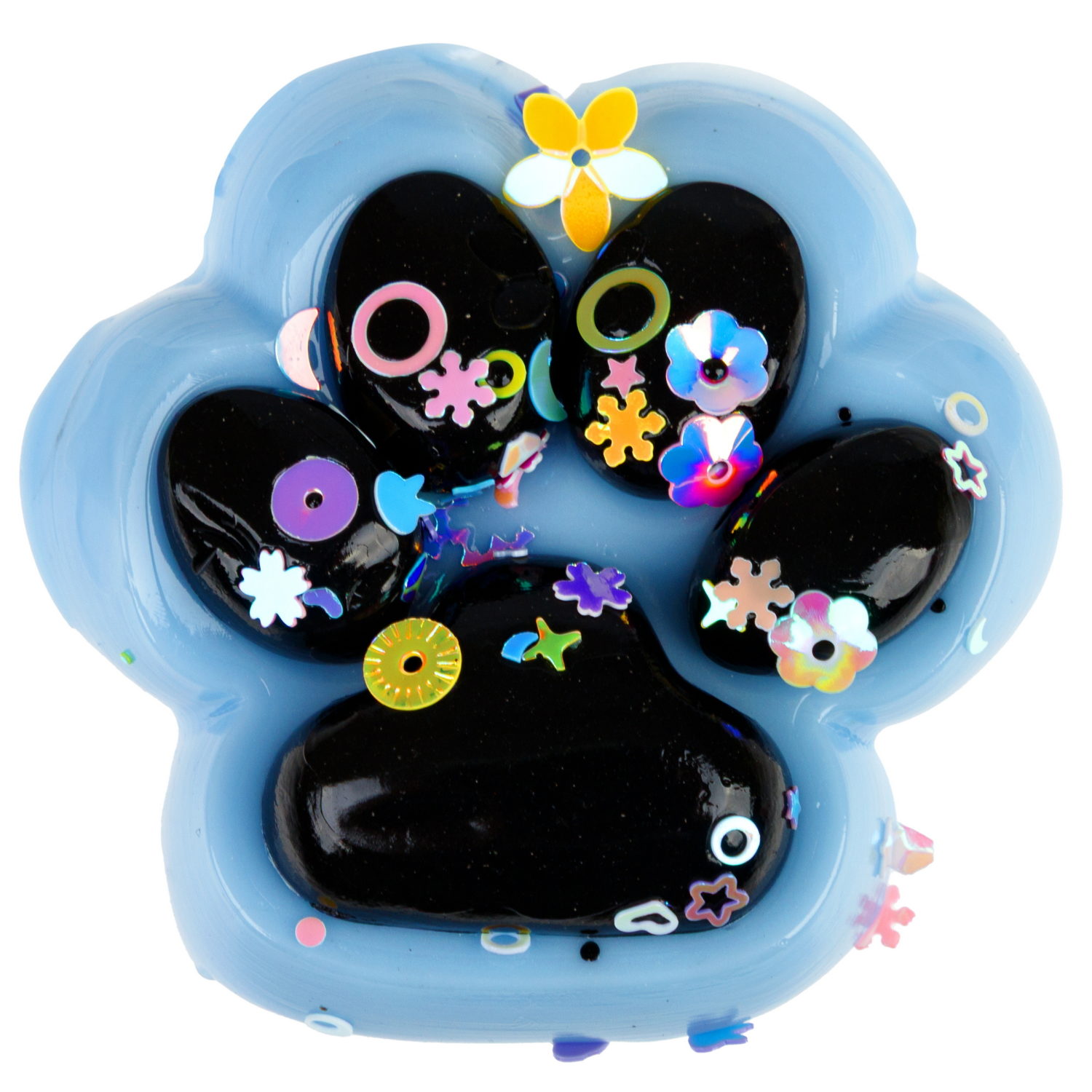 Таба лапка 1TOY Крутой замес, с посыпкой, 5,5х1,5 см