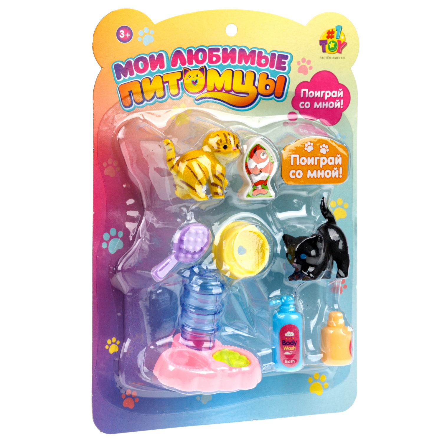 Игровой набор 1TOY  Мои любимые питомцы, в ассортименте