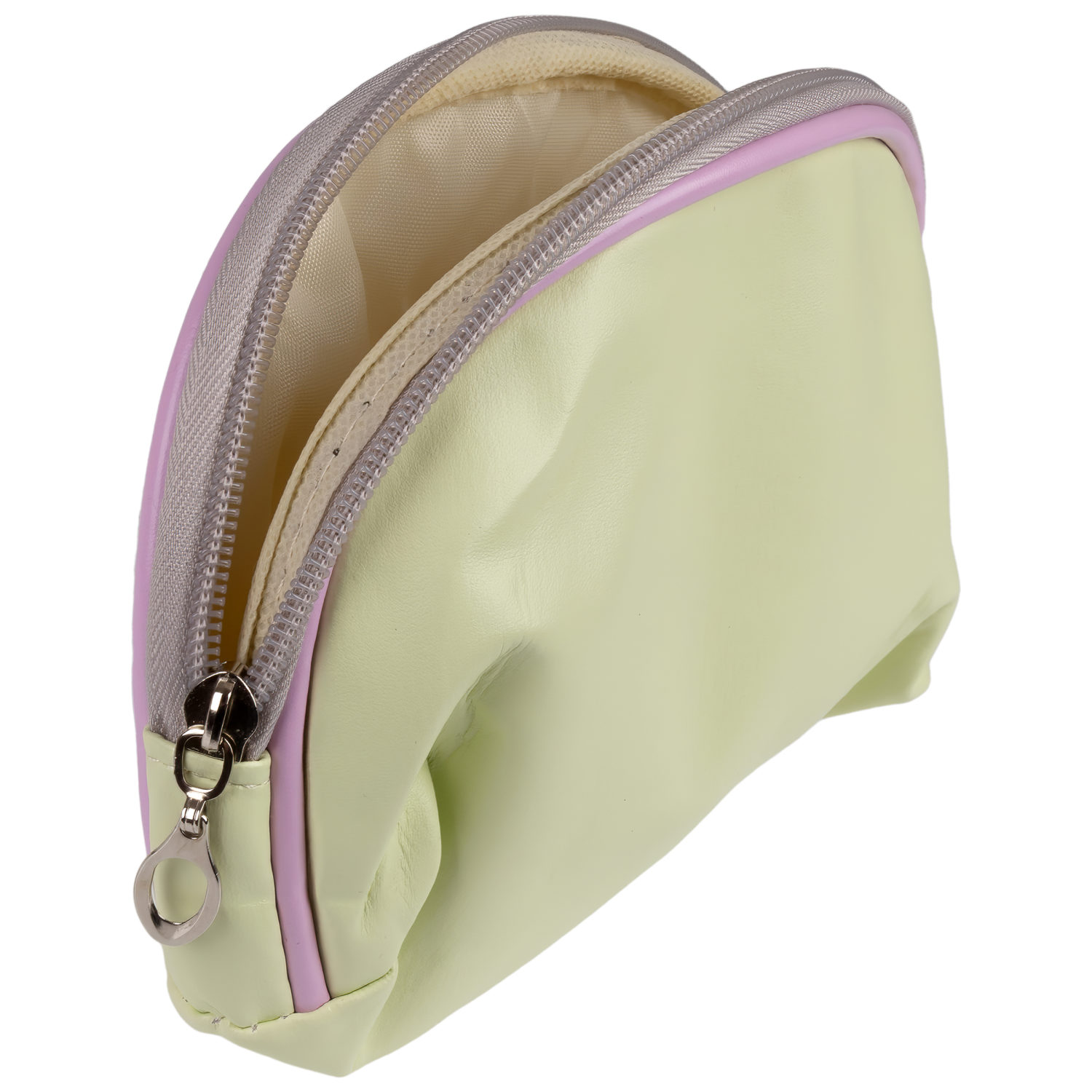 Набор из косметичек 2в1 Lukky Glam Dessert, прозрачная (24*15*8.5 см) и цветная с лого (19*11*8 см)