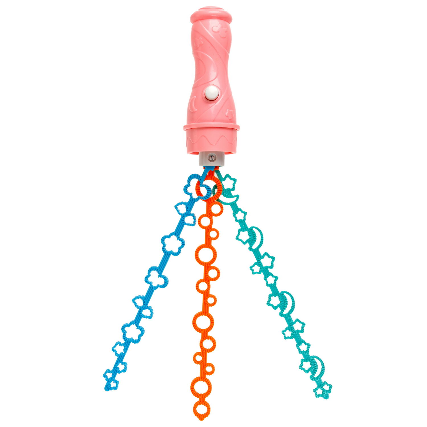 Мыльные пузыри1TOY Мы-шарики! Дракоша с веерным венчиком, 160 мл, 3 цвета в ассортименте