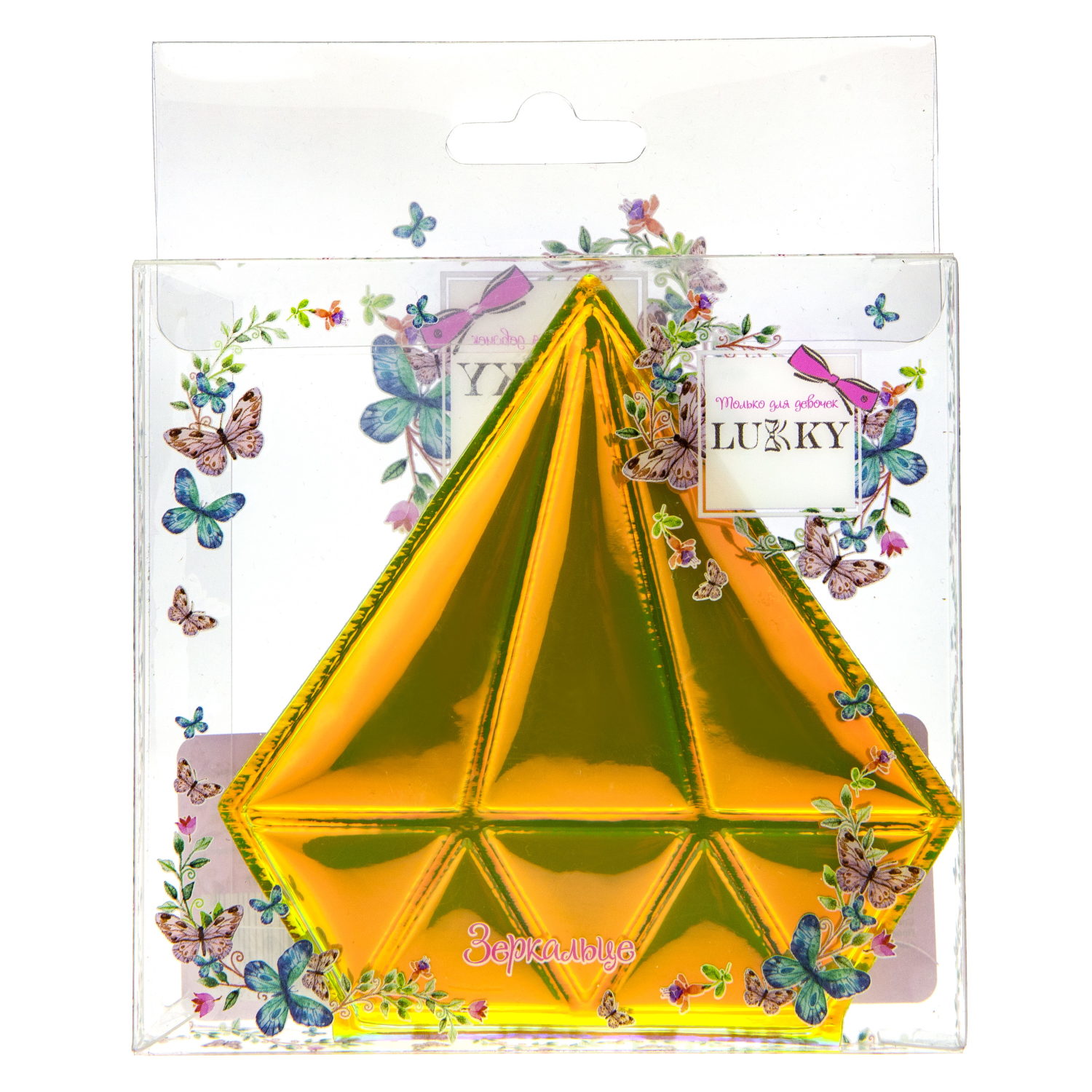 Lukky зеркальце карманное "Кристалл"