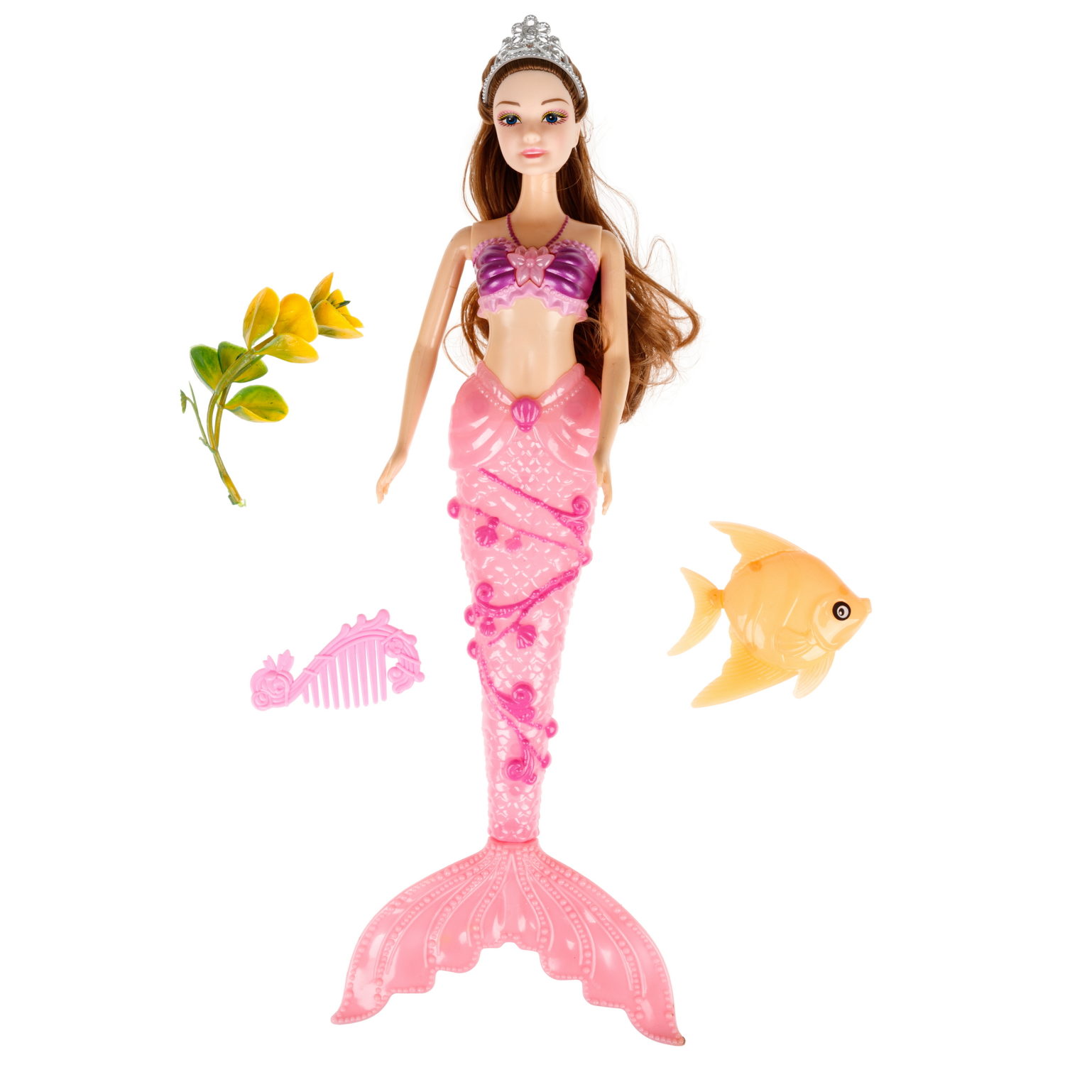 Кукла русалочка Mermaid, с аксессурами, 29 см