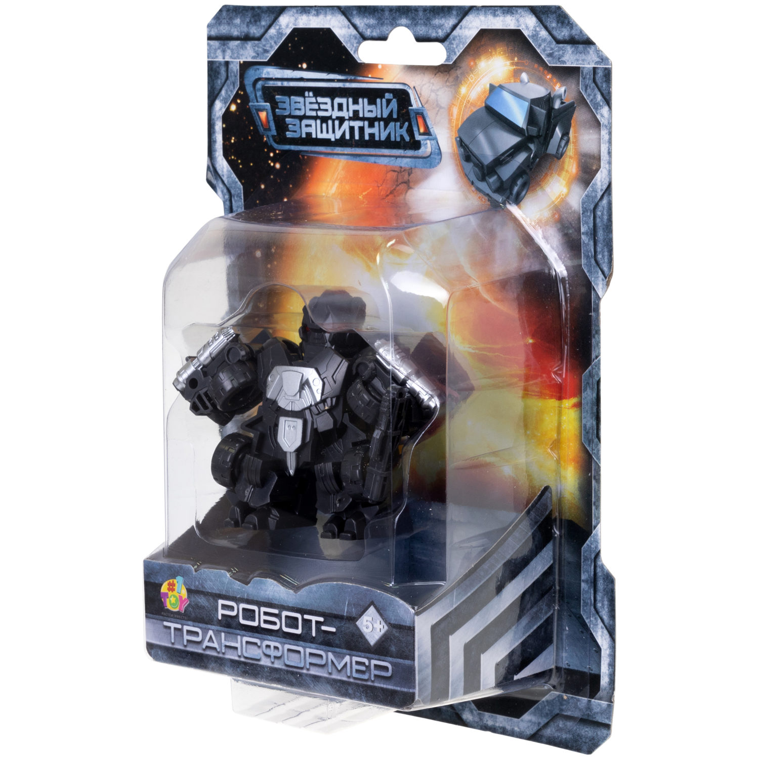 Робот - трансформер 1toy Звёздный защитник Пикап, машинка детская, игрушка для мальчиков и девочек