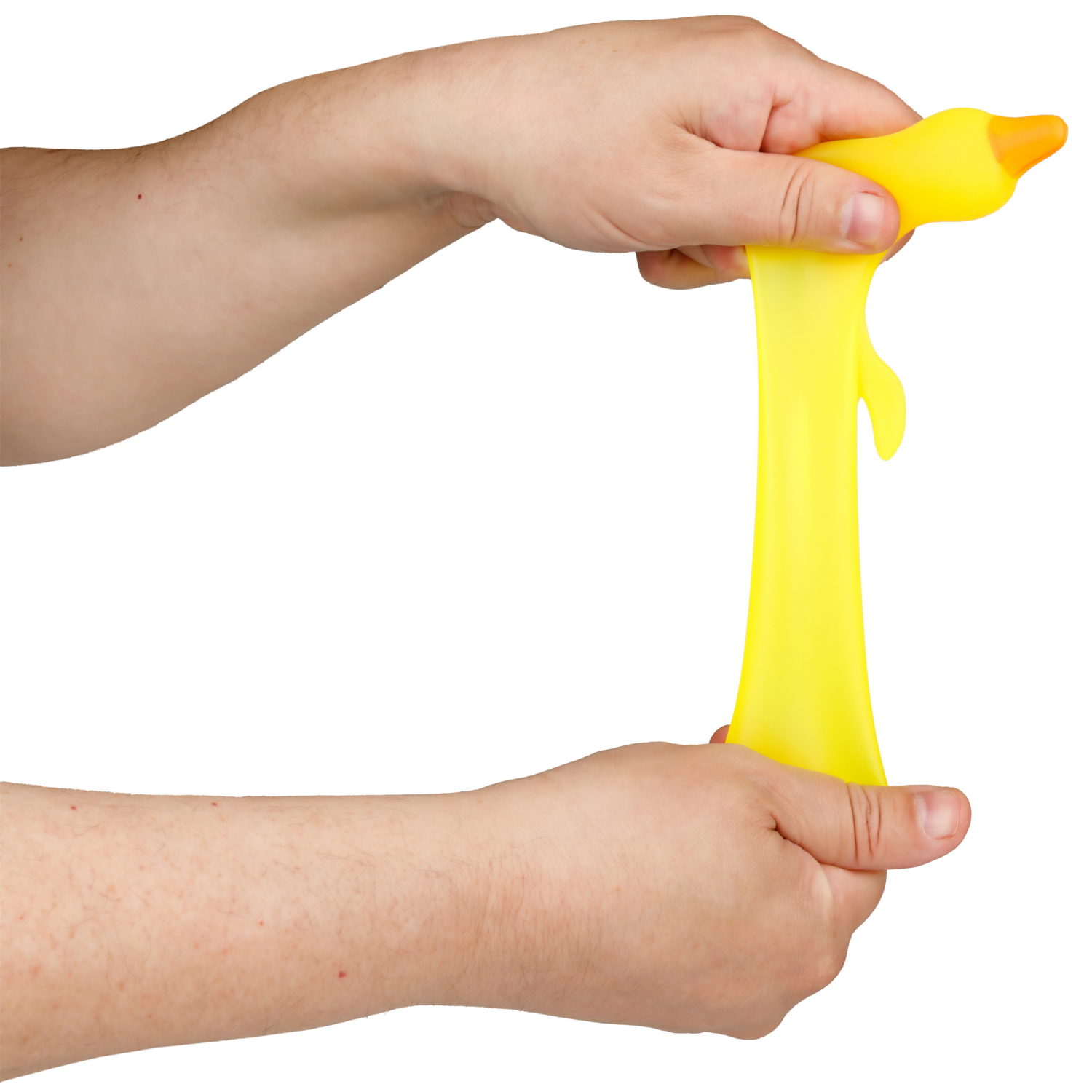 Гусь желтый 1TOY Крутой замес Супергель , 9х8х5 см