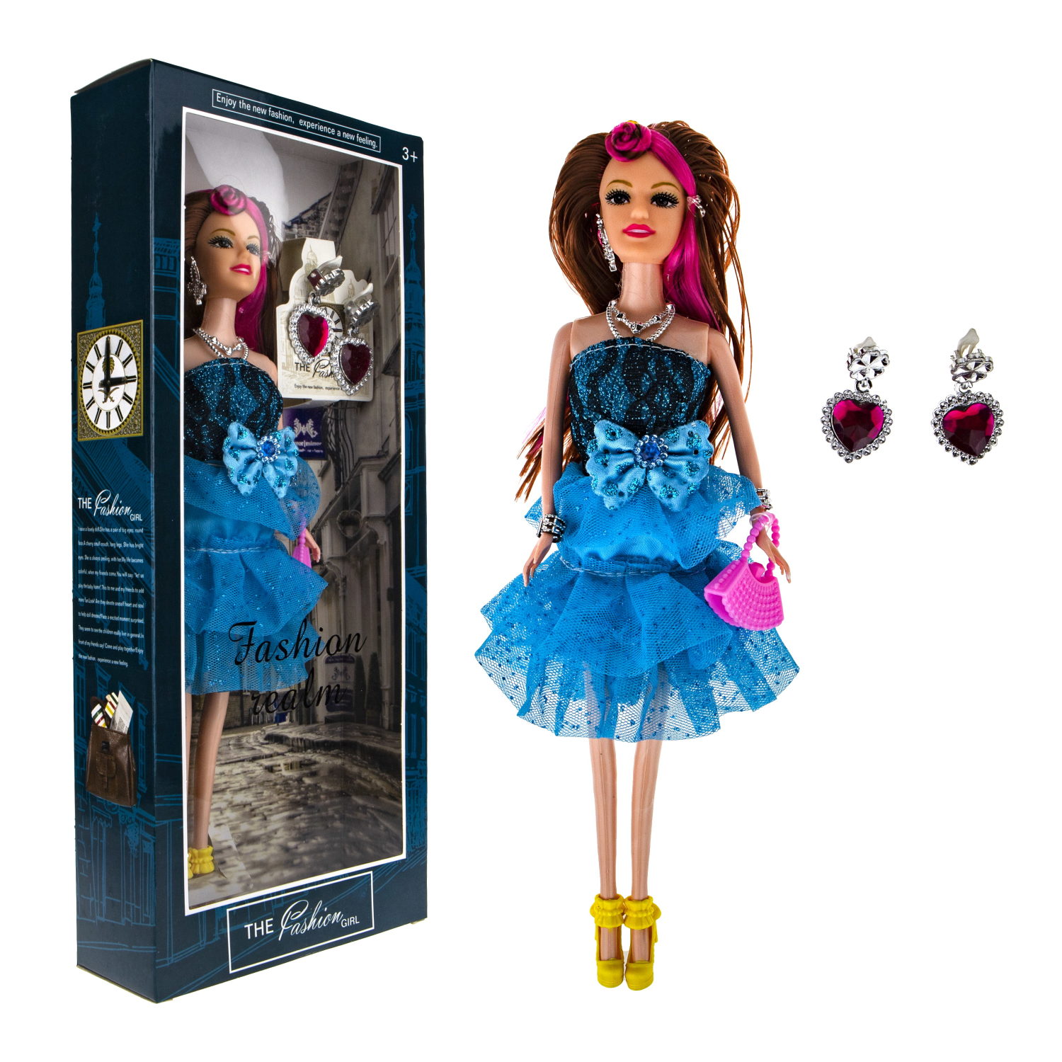 Кукла модница 29см с аксс.,2 вида в асс.,в кор.14*5*32,5см