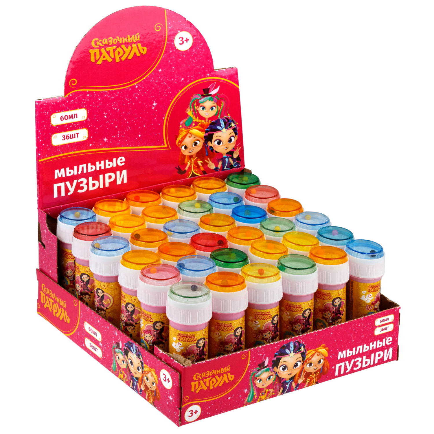 1TOY Сказочный патруль, мыльные пузыри, 60 мл