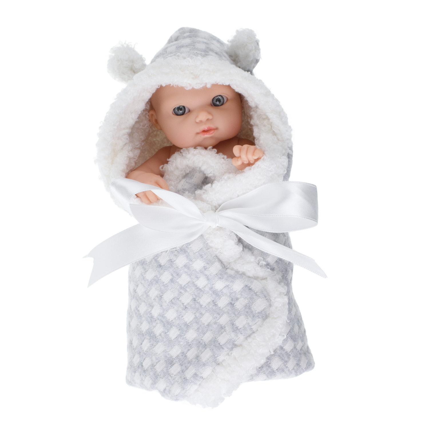 Пупс в голубом конверте 20 см