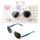 Lukky Fashion Солнцезащитные очки д.детей "Сердечки кружевные",оправа прозрачная, карта,пакет