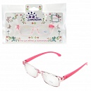 Очки для компьютера детские Lukky Fashion, прозрачные, имиджевые, розовая оправа