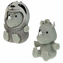 1TOY Маскарад для зверят, носорог-ленивец 4,5*6,5см