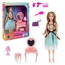 Кукла Alisa My Day игровой набор с аксессуарами, с туалетным столиком, 29 см