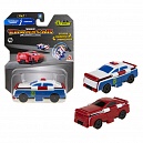 Машинка игрушка для мальчика 2в1 Transcar Double 1toy: патрульная – спорткар