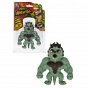 1TOY MONSTER FLEX DINO ТРИЦЕРОКС, тянущаяся фигурка 14см, блистер