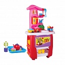 Кухня игровая Hut Kitchen с набором, 45 предм., красн.-розов. в кор. 47*32*92см 3+ M10-2 (4шт)