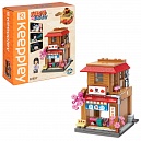 Naruto конструктор "Кондитерская Амагурияма" 12*8*8 см, коробка, 318 деталей
