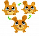 1toy плюш.игр."Мняшки Хрумс" 12 см,Бобик Хрум