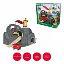 BRIO игр.наб.многофункц."Туннель с подъемным краном",7 эл.,звук, кор.34,5х34,5х19,5 см