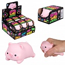 1toy Крутой замес свинка 6*7,5см, в кор, 12шт в дб