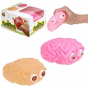 1toy Пучеглаз-антистресс "Мозг" 8х9 см, в кор. 16х15,5х8,5 см