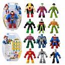 1toy MONSTER FLEX SUPER HEROES, тянущиеся фигурки 15см, 12 видов в ассортименте