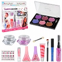Lukky Бьюти-Дизайн Make Up Princess,лаки д.ногтей,крем-тени д.век,блеск д.губ,помада д.губ,блёстки,тушь д.ресниц,тушь д.волос с блёстками,стразы д.лиц